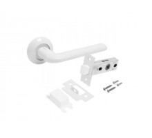 Комплект ручка и защелка АЛЛЮР АРТ 