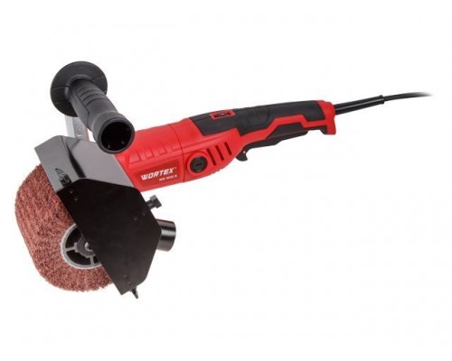 Щеточная шлифмашина WORTEX WS 1012 S в кор. 1300 Вт, 100х120 мм, 900-3200 об/мин (Регул. об., 2.5 кг)