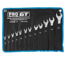 Набор ключей комбинир. 6-22мм 12шт PRO STARTUL GT (PRO-81212) (полотно, 6-14,17,19,22)