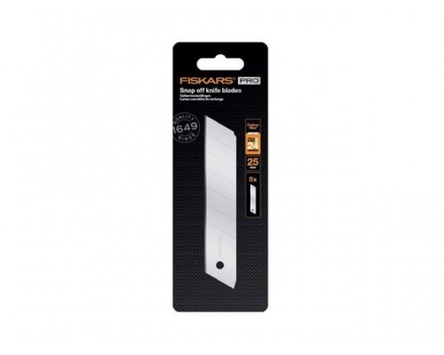 Лезвия сменные для ножа 25мм 5шт. CarbonMax FISKARS