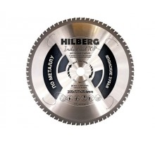 Диск пильный 305x25,4 мм 72 зуб.по металлу Hilberg Industrial TOP (Японские зубья)