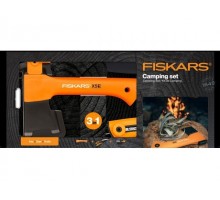 Туристический набор (топор+пила+нож) FISKARS