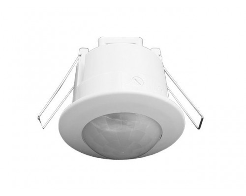 Датчик движения PMS-IR 201 1200Вт 360°  6м IP20 WH Jazzway (Служит для автоматического включения и выключения нагрузки в заданном интервале времени)
