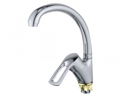 Смеситель для кухни D40-A, серия 320, ECONOCE (Поворотный C-излив)