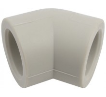 Колено ПП 25х45 сер. FV Plast (Под заказ кратно коробкам)