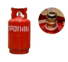 Баллон газовый бытовой 27л с КБ-2 (1-27-2,4-В) (с клапаном) (НОВОГАЗ)
