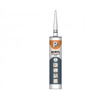 Герметик акриловый P PLUS Acryl (бел.) 280мл