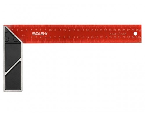 Угольник столярный 250х145мм алюм. рукоятка SRC 250 (SOLA)
