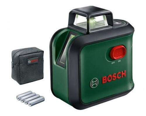 Нивелир лазерный линейный BOSCH Advanced Level 360 в кор. (проекция: крест, до 24 м, +/- 0.40 мм/м, резьба 1/4