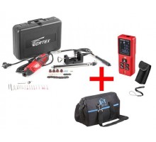 Дальномер лазерный WORTEX LR 4001 в кор.+MG3218E11411 Гравер+АКЦИЯ сумка в подарок (В ПОДАРОК к комплекту сумка для инструмента B&T BA 1101)