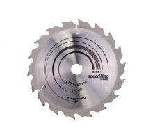 Диск пильный 150х16 мм 18 зуб. по дереву SPEEDLINE WOOD BOSCH (переменный зуб)