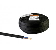 Провод ШВВП 2х0,75 (бухта 200м) Ч TDM