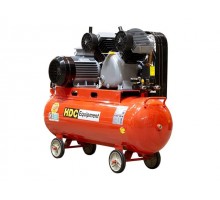 Компрессор HDC HD-A103 ременной (600 л/мин, 10 атм, ременной, масляный, ресив. 100 л, 380 В, 3.30 кВт) (HDC Equipment)