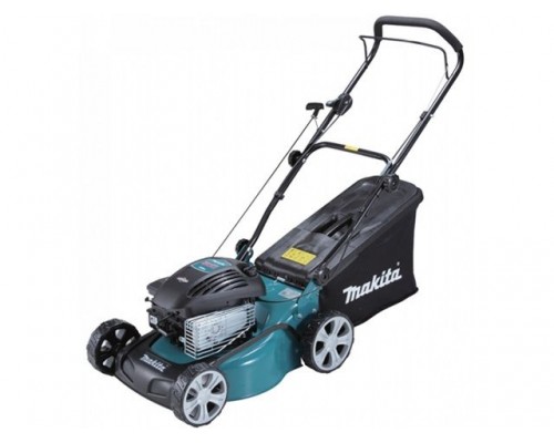 Газонокосилка бензиновая MAKITA PLM 4120 N (2.7 л.с., шир.41 см, выс. 20-75 мм, мульчир. стальн. корпус, травосборник 50 л)