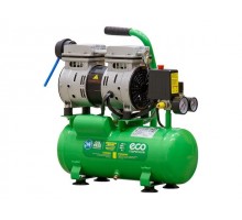 Компрессор ECO AE-10-OF1 безмасляный (120 л/мин, 8 атм, коаксиальный, безмасляный, ресив. 10 л, 220 В, 0,7 кВт)