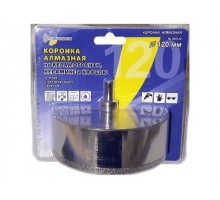 Коронка алмазная  d 120 мм по керамике и кафелю TRIO-DIAMOND