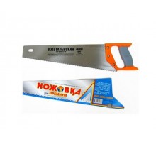 Ножовка по дер. 400мм..зуб 4мм ПРЕМИУМ (ООО
