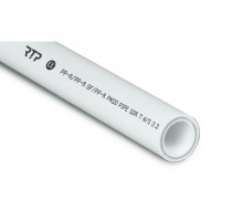 Труба ПП стекловолокно 25х3,5 PN20 бел. 2м РТП (РосТурПласт)