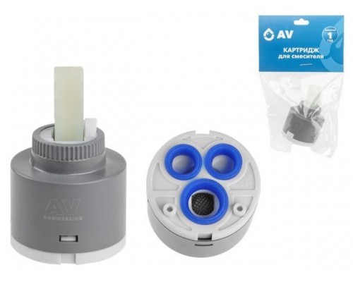 Картридж D40 для смесителя, тип A-S, AV Engineering (Переключение ступенчатое)