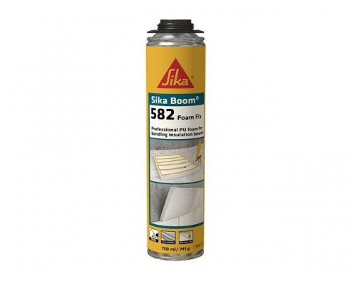 Клей-пена полиуретановая професс. Sika Boom - 582 Foam Fix (750 мл)