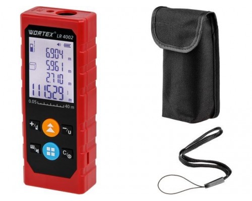 Дальномер лазерный WORTEX LR 4002 в кор. (0,05 - 40, + 2 мм)