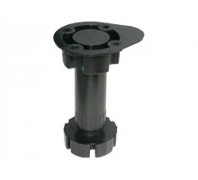 Опора кухонная регулируемая H 95-130 черная STARFIX