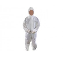 Защитный комбинезон с40 (р-р XL) (легкий одноразовый комбинезон, р. XL)