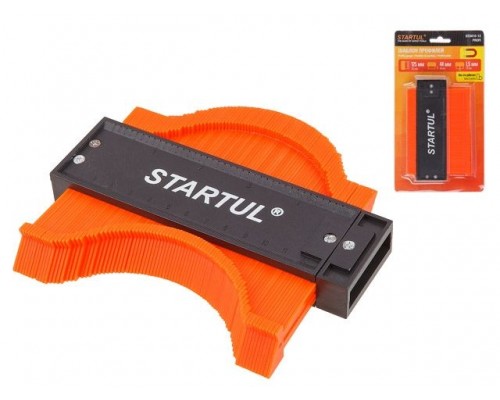 Шаблон профилей пластм. 125x44мм STARTUL PROFI (ST3410-12) (профильная линейка)