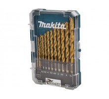 Набор сверл по металлу HSS-TiN Economy 1.5-6.5 мм (13 шт) MAKITA