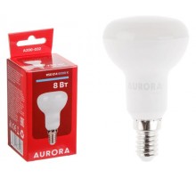 Лампа светодиодная R50 8Вт 230В E14 6000K AURORA