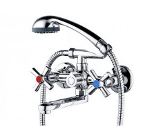 Смеситель для ванны вентильный (тип I), серия 420 ECONOCE (Короткий поворотный L-излив. Эксцентриков нет)