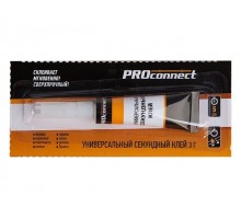 Клей универсальный секундный(3 г) на мульти-карте Proconnect