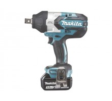 Аккум. ударный гайковерт MAKITA LXT DTW 1001 Z в кор. + АКЦИЯ (BL1830B + DC18SD) (18.0 В, 1 акк., 3.0 А/ч Li-Ion, посадочн. квадрат 3/4 