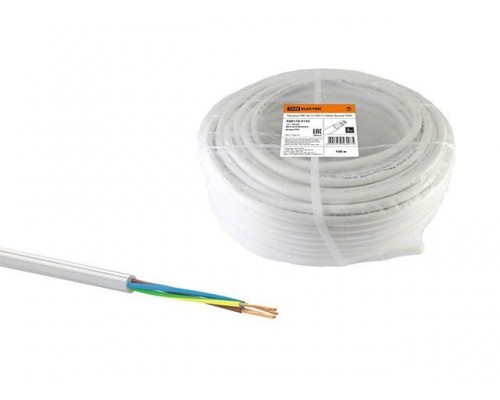 Провод ПВС 4х1,5 (бухта 100м) Б TDM