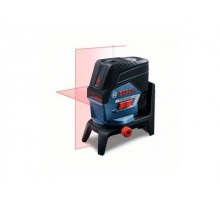 Нивелир лазерный BOSCH GCL 2-50 C со штативом и держателем в кор. (проекция: крест, до 50 м, +/- 0.30 мм/м, резьба 1/4