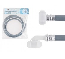 Шланг заливной для стиральной машины 2,0 м, ПВХ, AV Engineering