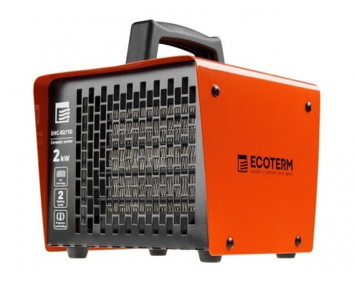 Нагреватель воздуха электр. Ecoterm EHC-02/1D (кубик, 2 кВт, 220 В, термостат, керамический элемент PTC)