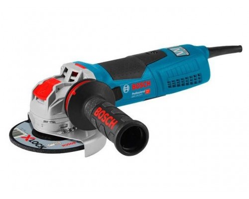 Одноручная углошлифмашина BOSCH GWX 19-125 S в кор. (1900 Вт, диск 125х22 мм, регул. об., система X-LOCK)
