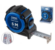 Рулетка 5м/25мм EXPERT STARTUL (SE3012-0525M) (Автостоп, двухсторонняя шкала нанесения, нейлоновое покрытие,усиленный магнитный двухсторонний зацеп)