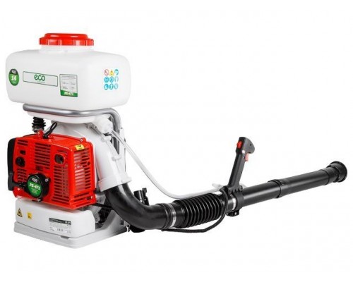 Опрыскиватель ранцевый бензиновый ECO PS-471 (2Т двигатель 3,5л.с., бак 14 л, произв-сть воздушной смеси 1260м3/ч, расход жидкости до 3,0 л/мин)