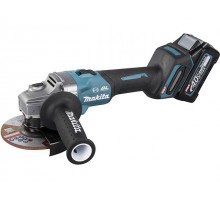 Аккум. углошлифмашина MAKITA XGT GA 005 GM 201 MAKPAC (40.0 В, 2 акк., 4.0 А/ч, Li-Ion, диск 115х22.0 мм, вибро)