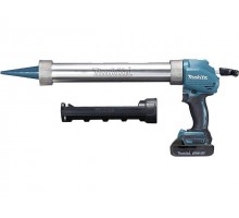 Аккум. пистолет для герметика MAKITA DCG 180 RYE в кор. (18.0 В, 2 акк., 1.5 А/ч Li-Ion)