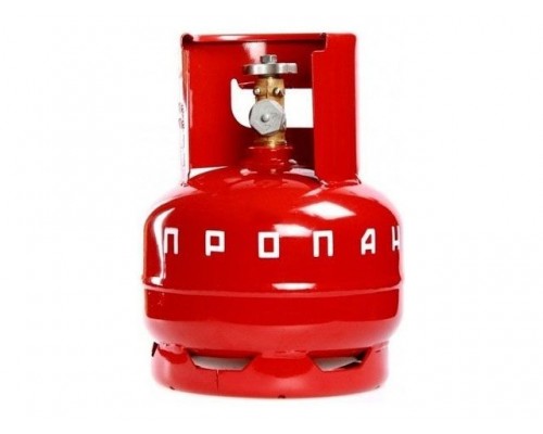 Баллон газовый бытовой 5л с ВБ-2 (4-5-2-В) (с вентилем) (НОВОГАЗ)