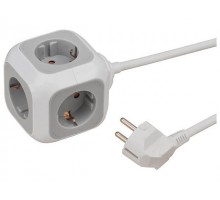 Удлинитель-куб 1.4м (4 роз., 3,3кВт, с/з, ПВС) Brennenstuhl ALEA-Power (IP20, провод 3х1,5мм2)