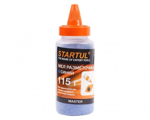 Мел разметочный синий 115г STARTUL MASTER (ST1215-02) (порошок меловой)
