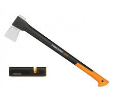 Топор-колун X21 FISKARS + точилка (комплект)