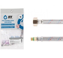 Подводка гибкая, ПВХ, иголка м10 короткая - гайка 1/2