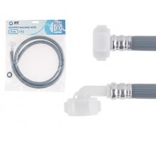 Шланг заливной для стиральной машины 1,0 м, ПВХ, AV Engineering