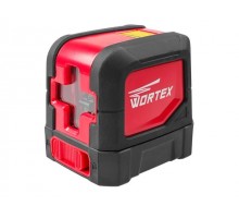 Нивелир лазерный WORTEX LL 0210 в кор. (проекция: крест с фиксацией, до 10 м, +/- 3 мм, резьба 1/4