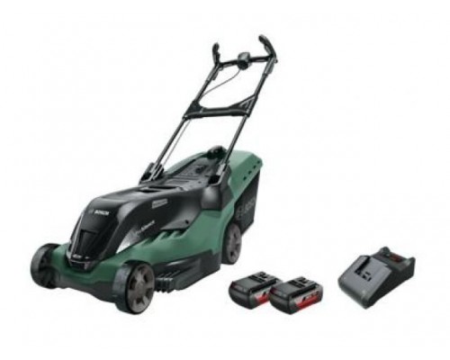 Газонокосилка аккумуляторная BOSCH AdvancedRotak 660 (шир. 400 мм, выс. 25-80 мм, металлич. корпус, травосборник 50 л)